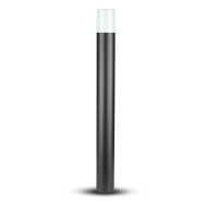 V-TAC - VT-7618 Słupek ogrodowy 800 mm GU10 / Kształt: Okrągły / Obudowa: Czarny / IP54 - 7568