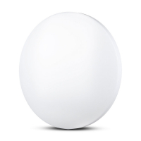 V-TAC - VT-8412 18W Plafon LED DOME / Średnica: 300 /  Klosz: Mleczny / Barwa:3IN1 - 7605