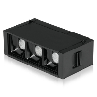 V-TAC - VT-4143 3*1W Punkt świetlny LED MAGNETIC / Barwa:3000K / Czarny / IP20 / Zasilanie:24V  - 7960