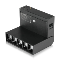 V-TAC - VT-4210 5*2W Lampa LED MAGNETIC/ Barwa:4000K / Czarny / IP20 / Zasilanie:24V  - 7963