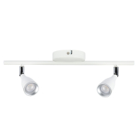 V-TAC - VT-810 9W Lampa sufitowa 2 x 4.5 / Barwa:3000K / Biały - 8266