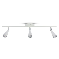 V-TAC - VT-813 13.5W Lampa sufitowa 3 x 4.5 / Barwa:3000K  / Biały - 8270