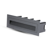 V-TAC - VT-856 6W Oprawa Schodowa LED / Barwa:4000K / Obudowa: Szara - 8351