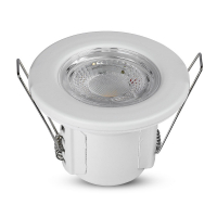 V-TAC - VT-885 5W Oprawa wpuszczana Spot / Ognioodporność min: 30-60-90 / Chip SAMSUNG / Barwa:6400K / Biały / Opk. 10 szt. - 8889