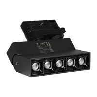 V-TAC - VT-416 12W Lampa LED liniowa na szynoprzewód MAGNETIC / Chip SAMSUNG / Barwa:4000K / Obudowa: Czarna - 20001