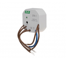 F&F - Sterownik roletowy, dwuprzyciskowy STR-1 napięcie 230V AC - STR-1