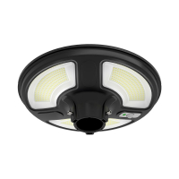 V-TAC - 7.5W Ogrodowa Lampa Solarna z czujnikiem ruchu / Barwa:6500K / Obudowa: Czarna - 5151