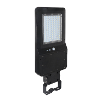V-TAC - VT-ST42 Lampa uliczna solarna 40W / Barwa:4000K / Obudowa: Czarna / Wydajność: 120lm/W  - 5503