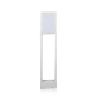 V-TAC -  10W Słupek ogrodowy / Chip Samsung / Barwa:3000K / IP65 / Obudowa biała - 20116
