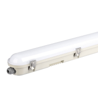 V-TAC - VT-150148 48W Lampa hermetyczna 150CM / Chip Samsung / Klosz Mleczny / Klipsy: stal nierdzewny / Barwa:4000K - 20215
