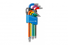 HOGERT - ZESTAW KLUCZY TORX DŁUGIE 9 SZT. - HT1W817