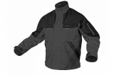 HOGERT - BLUZA OCHRONNA ROZPINANA ROZMIAR XXL / 56 GRAFITOWA EDGAR II - HT5K284-1-2XL