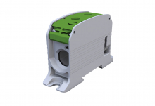 SIMET - ZŁĄCZKA SZYNOWA GWINTOWA STB 95 AL/CU 87510 SIMBLOCK ZIELONY - 81101005