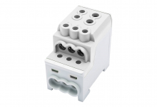 SIMET - BLOK ROZDZIELCZY DYSTRYBUCYJNY SDB 200 AL/CU 80030 SIMBLOCK SZARY - 81602002