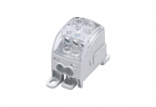 SIMET - BLOK ROZDZIELCZY DYSTRYBUCYJNY SDB 160 AL/CU 82040 SIMBLOCK SZARY - 81653002