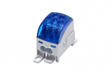 SIMET - BLOK ROZDZIELCZY UNIWERSALNY SUB 160 AL/CU 82040 SIMBLOCK NIEBIESKI - 81653003