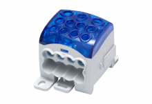 SIMET - BLOK ROZDZIELCZY UNIWERSALNY SUB 270 AL/CU 82070 SIMBLOCK NIEBIESKI - 81655003