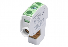 SIMET - ZACISK IZOLOWANY SZYNOWY SBB 16 86105 SIMBLOCK ZIELONY - 81550005