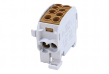 SIMET - BLOK ROZDZIELCZY ODGAŁĘŹNY SCB 35 AL/CU 80210 SIMBLOCK BRĄZOWY - 81502015