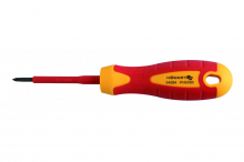 HOGERT - ŚRUBOKRĘT PH0, 60 MM, 1000 V, STAL S2 - HT1S920