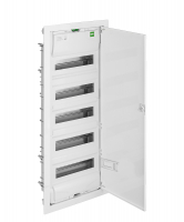 ELEKTRO-PLAST NASIELSK - ROZDZIELNIA RP 5X12 PE+N P/T IP30 DRZWI METALOWE BIAŁY MSF - 2005-00