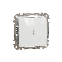 SCHNEIDER ELECTRIC - PRZYCISK  ŚWIATŁO 10AX BIAŁY SEDNA DESIGN - SDD111132