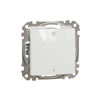 SCHNEIDER ELECTRIC - ŁĄCZNIK DWUBIEGUNOWY JEDNOKLAWISZOWY 10AX 250V BIAŁY SEDNA DESIGN - SDD111102