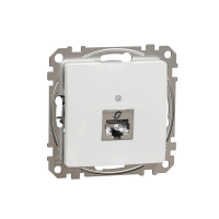 SCHNEIDER ELECTRIC - Sedna Design, Gniazdo komputerowe RJ45 kat.6 STP, białe - SDD111461S