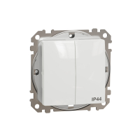 SCHNEIDER ELECTRIC - Sedna Design, Łącznik świeznikowy IP44, biały - SDD211105