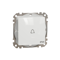 SCHNEIDER ELECTRIC - Sedna Design, Przycisk "dzwonek" IP44, biały - SDD211131
