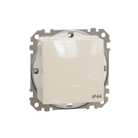 SCHNEIDER ELECTRIC - Sedna Design, Łącznik 1-biegunowy IP44, beżowy - SDD212101