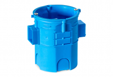 SIMET - PUSZKA PODTYNK SZEREGOWA Z WKRĘTAMI 60MM BEZHALOGENOWA EKSTRA - GŁĘBOKA 80MM NIEBIESKA 62X81X60 S60Gw - 34009203