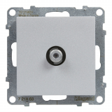 LEGRAND - GNIAZDO TV TYP "F" - KOŃCOWE - 1.5 DB ALUMINIUM SUNO - 721363