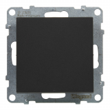 LEGRAND - ŁĄCZNIK SCHODOWY 10AX 250V ZACISKI AUTOMATYCZNE CZARNY SUNO - 721406