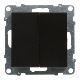 LEGRAND - ŁĄCZNIK ŚWIECZNIKOWY 10 AX 250V ZACISKI AUTOMATYCZNE CZARNY SUNO - 721405