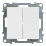 LEGRAND - ŁĄCZNIK ŚWIECZNIKOWY 10 AX 250V ZACISKI AUTOMATYCZNE BIAŁY SUNO - 721105