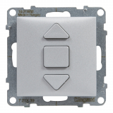 LEGRAND - ŁĄCZNIK ROLET - 6 AX - 250 V~ - 3 POZYCYJNY: GÓRA, DÓŁ, STOP - BEZPOŚREDNIE STEROWANIE ROLETAMI  ALUMINIUM SUNO - 721339