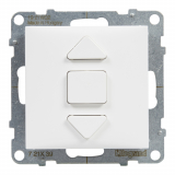 LEGRAND - ŁĄCZNIK ROLET 3 POZYCYJNY 6 AX 250V ZACISKI AUTOMATYCZNE BIAŁY SUNO - 721139
