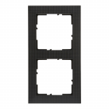 LEGRAND - RAMKA - 2X WZORZYSTA CZERŃ  SUNO - 721572