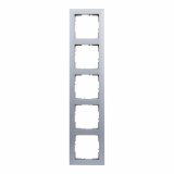 LEGRAND - RAMKA - 5X ALUMINIUM SUNO - 721515