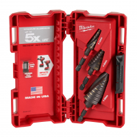 MILWAUKEE - ZESTAW WIERTEŁ STOPNIOWYCH UDAROWYCH MILWAUKEE SHOCKWAVE 3 SZT. - 48899266