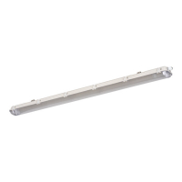 KANLUX - OPRAWA HERMETYCZNA 2X36W IP65 BEZ ODBŁYŚNIKA POD ŚWIETLÓWKI LED DICHT 4LED NP 236/PS - 31321