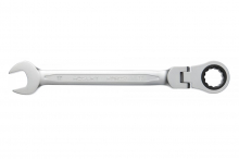 HOGERT - KLUCZ PŁASKO-OCZKOWY 18 MM Z GRZECHOTKĄ 72 ZĘBY I PRZEGUBEM - HT1R058