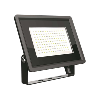 V-TAC - 100W Naświetlacz LED / Seria: F-Class / Barwa:3000K / Obudowa: Czarna - 6721