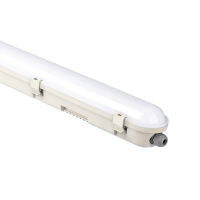 V-TAC - 60W Lampa hermetyczna 120cm / Chip Samsung / Klosz Mleczny / Barwa:4000K / Wydajność: 120lm/w - 20473