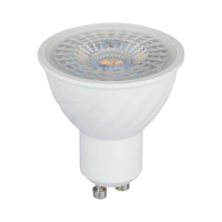 V-TAC - 6W GU10 Żarówka LED / Chip SAMSUNG / Barwa:3000K / Kąt 110' / Ściemniana / Trzonek:GU10 - 21198