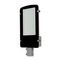 V-TAC - 100W Lampa uliczna LED / Chip SAMSUNG / Barwa:6500K / Obudowa: Szara - 21530