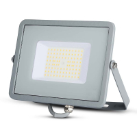 V-TAC -  50W Naświetlacz LED SMD / Chip SAMSUNG / Barwa:4000K / Obudowa: Szara  / Wydajność: 115lm/w - 21764
