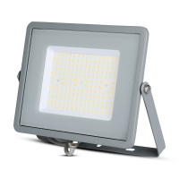 V-TAC - 100W Naświetlacz LED SMD / Chip SAMSUNG / Barwa:6400K / Obudowa: Szara  / Wydajność: 115lm/w - 21771