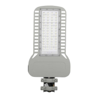 V-TAC -  150W Lampa uliczna LED Slim / Chip SAMSUNG / Barwa:6400K / Wydajność: 135lm/w - 21963